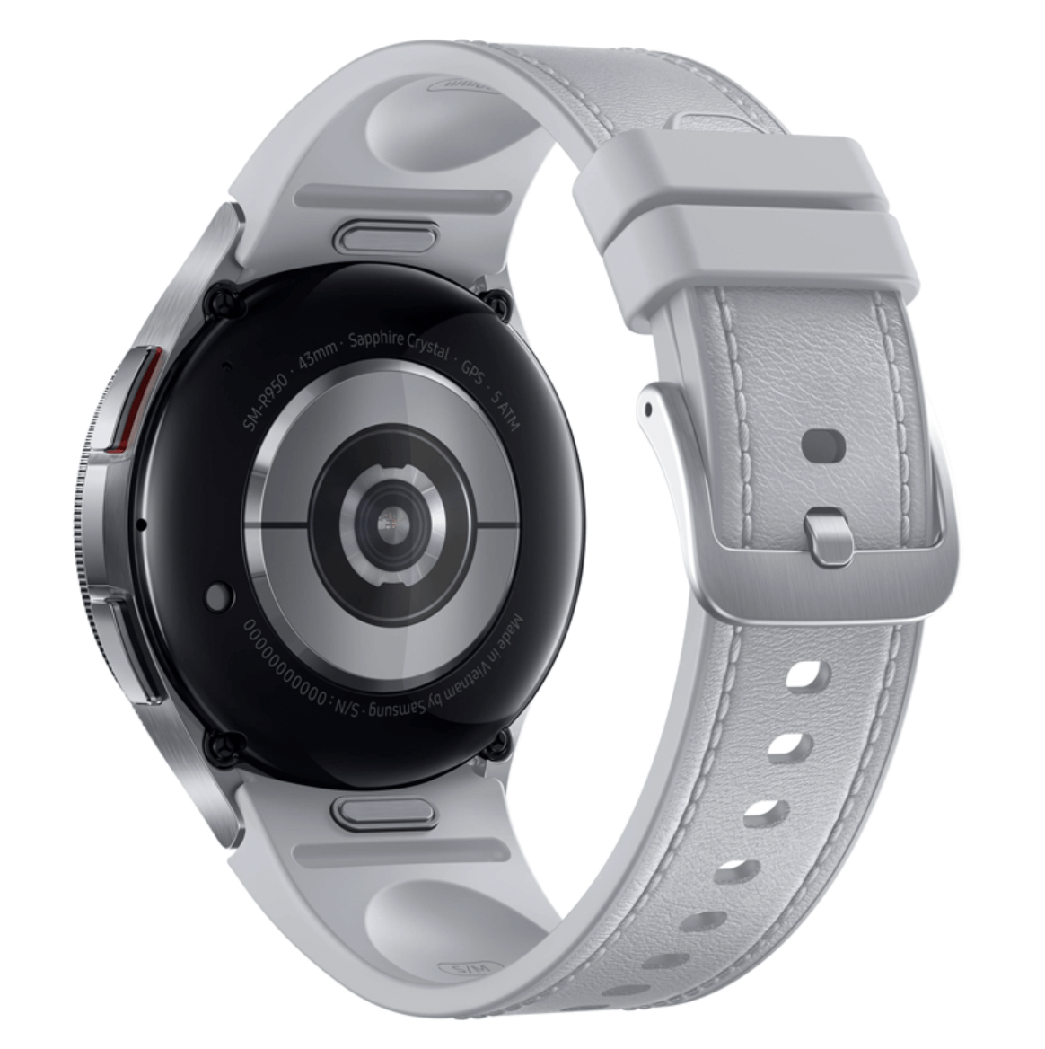 Samsung GALAXY WATCH6 Classic (43mm) Silver SM-R950NZSAASA Smartwatch - Image 2